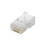 Cat. 6A UTP RJ45 , EZ pass-through male plug 0021