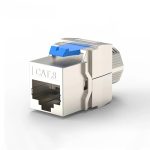 Conector Cat. 8 Slim Hembra S/FTP RJ49 Toolless
