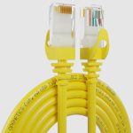 Cat. 6A/6 U/UTP LSZH patch cord 1 m, yellow color 67201Y
