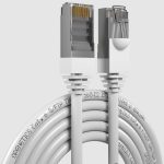 Cat. 6A U/UTP LSZH patch cord 0,25 m, white color 67700/0.25