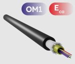 05013  8 fiber OM1 multimode dielectric fiber optic cable [62.5/125 μm] Eca, LSZH jacket