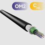 05115 24 fiber OM2 dielectric fiber optic cable [50/125 μm] Cca s1a, d0, a1, LSZH jacket