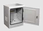 1266IPAG 19" Galvanized steel weatherproof cabinet, IP66, 12 U 681x610x500 mm - Image 2
