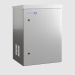 1666IPAG  19" Galvanized steel weatherproof cabinet, IP66, 16 U 859x610x500 mm