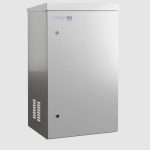 2066IPAG 19" Galvanized steel weatherproof cabinet, IP66, 20 U 1000x600x500 mm
