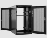 2268PP 19" rack cabinet 22 U 1081x600x800 – Perforated/ Perforated, model Smart Rack Plus - Image 2