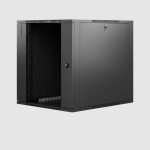 23232  19" wall-mount rack cabinet 12 U 580x540x600 – Glass, model UNIRACK