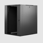 23233 19" wall/floor convertible rack cabinet 15 U 710x540x600 – Glass, model UNIRACK