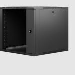 23235  19" wall-mount rack cabinet 9 U 445x540x450 – Glass, model UNIRACK