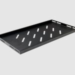2333 19" fixed shelf 1 U, 4-point mounting (for 450 mm-deep racks)
