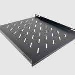 2334  19" fixed shelf 1 U, 4-point mounting (for 600 mm-deep racks)