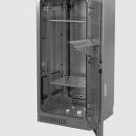 2466IPAG 19" Galvanized steel outdoor rack, IP66, 24 U, 1258x640x640, Highway PLUS model