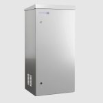 2566IPAG 19" Galvanized steel weatherproof cabinet, IP66, 25 U 1259x610x500 mm