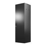 4266VC 19" rack cabinet 42 U 1970x600x600 – Glass/ Solid steel, model Smart Rack Plus - Image 4
