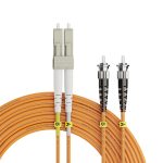 4918/0.5  OM1 ST-LC Duplex Patch Cord – 62.5/125 μm, 0.5 m