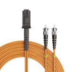 4925/5  OM2 MTRJ-ST Duplex Patch Cord – 50/125 μm, 5 m