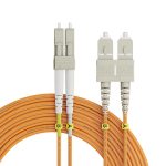 4926/5  OM2 LC-SC Duplex Patch Cord – 50/125 μm, 5 m