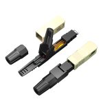51034  OM3 prepolished SC/PC FAST connectors 50/125 μm, 0,9 mm