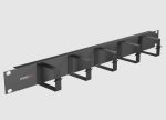 5526  19" 5-ring horizontal manager, metal rings (1 U)