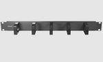 5526  19" 5-ring horizontal manager, metal rings (1 U) - Image 2